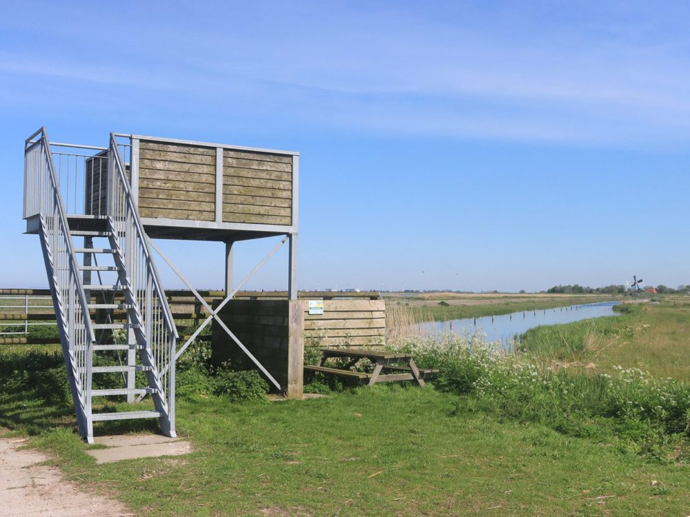Uitkijkpunt Hokje Bakker warkumerwaard Uitkijkpunt Hokje Bakker warkumerwaard