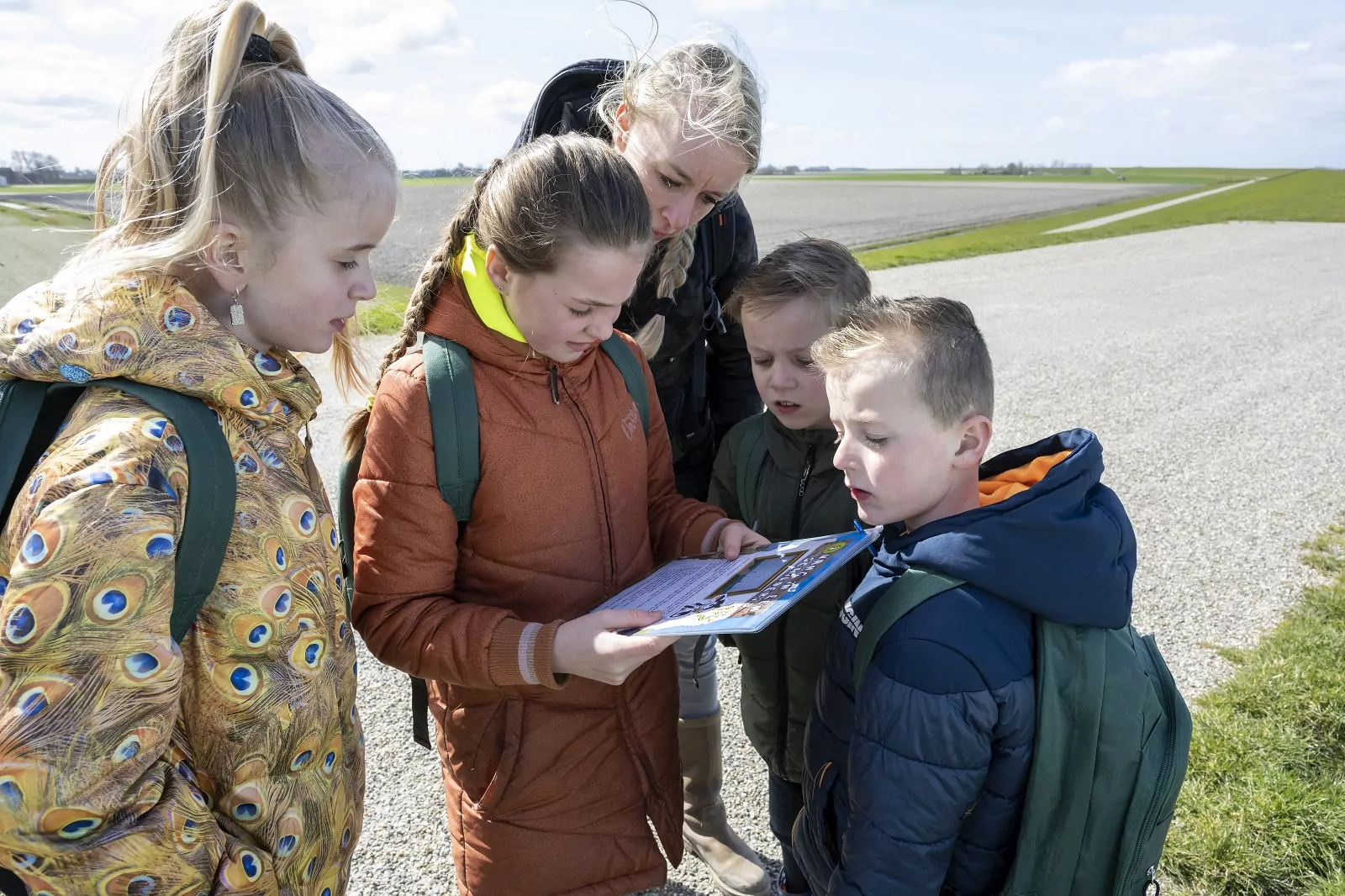 rugzakroute noarderleech kids