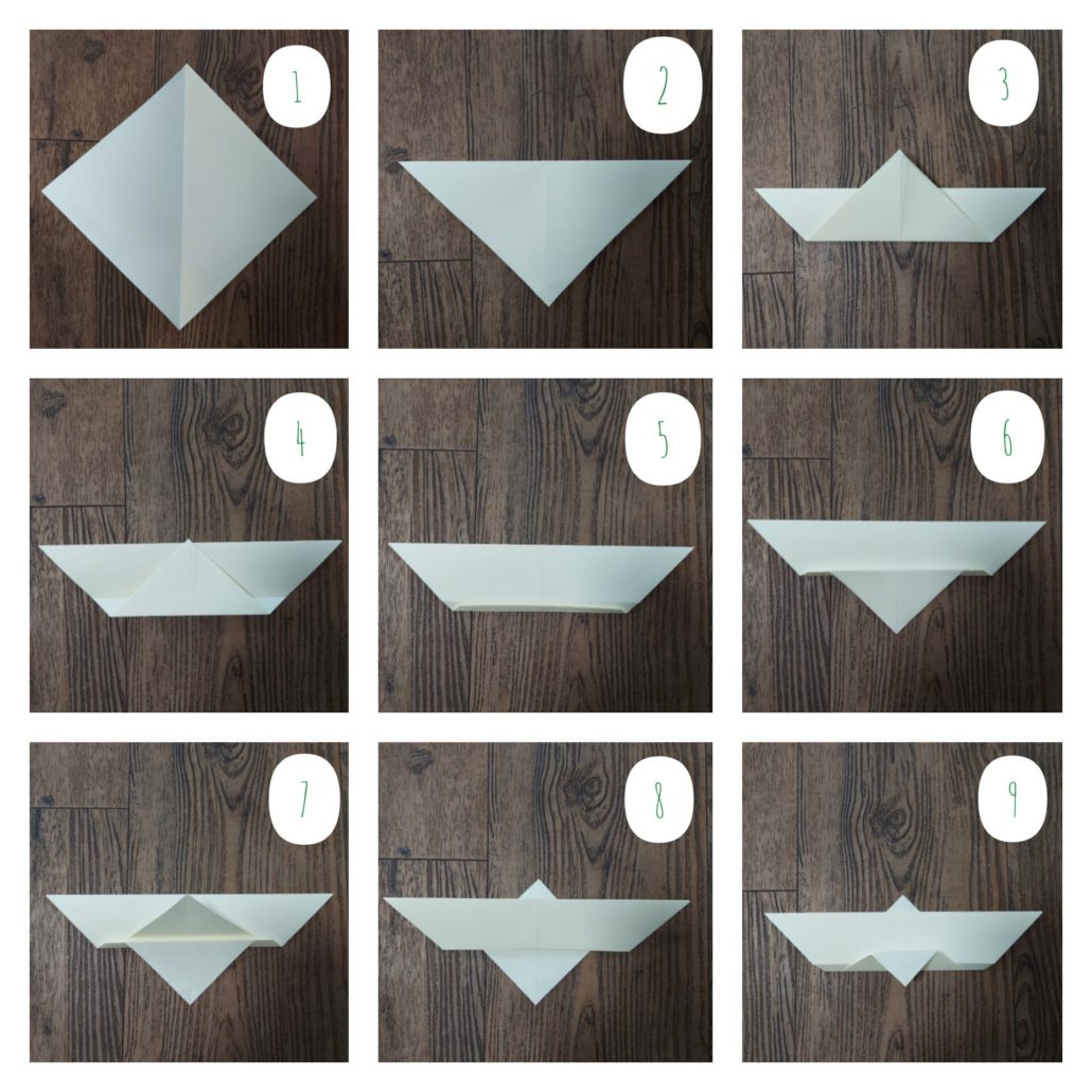 Roofvogel vouwen Roofvogel vouwen van papier