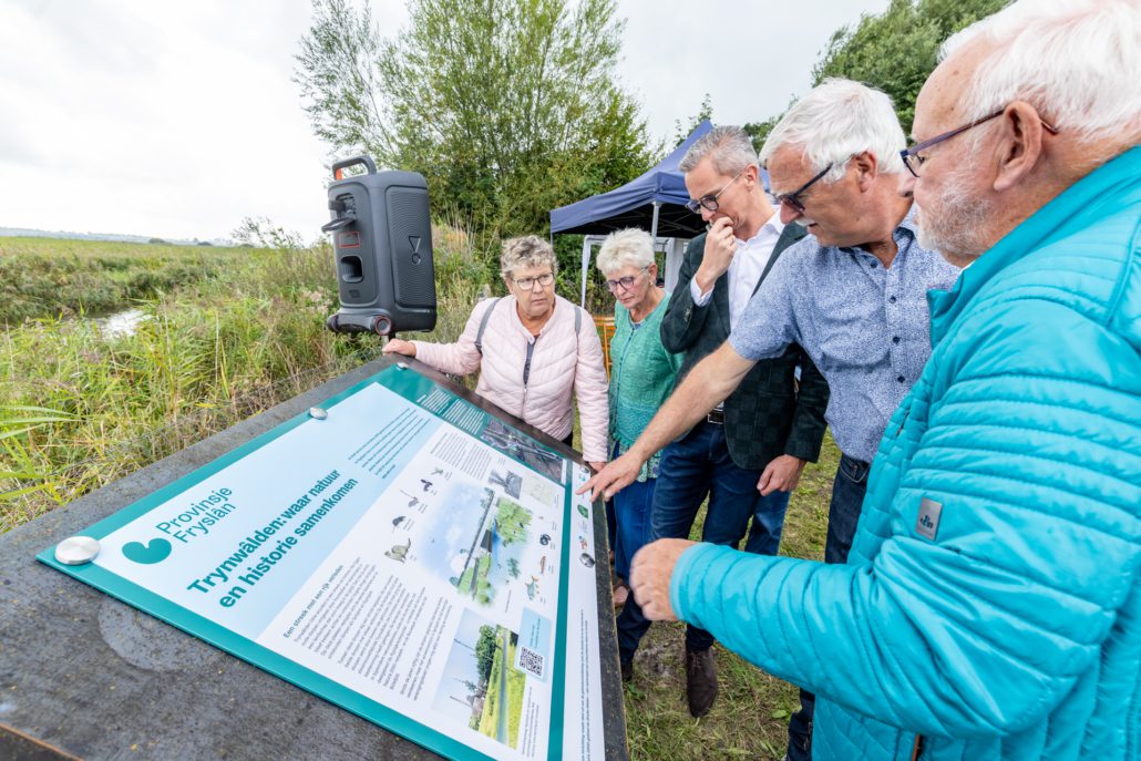informatiebord faunapassage rydsbrege